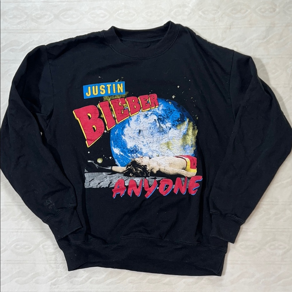 Justin‎ Bieber crewneck sweatshirt